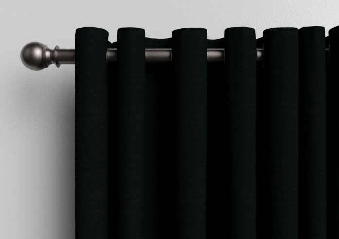 Tussah, Anthracite - Made to Measure Curtains - Image 12